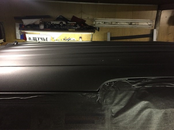 жидкая резина (покраска крыши) — Nissan Pathfinder (3G), 2,5 л, 2006 ...