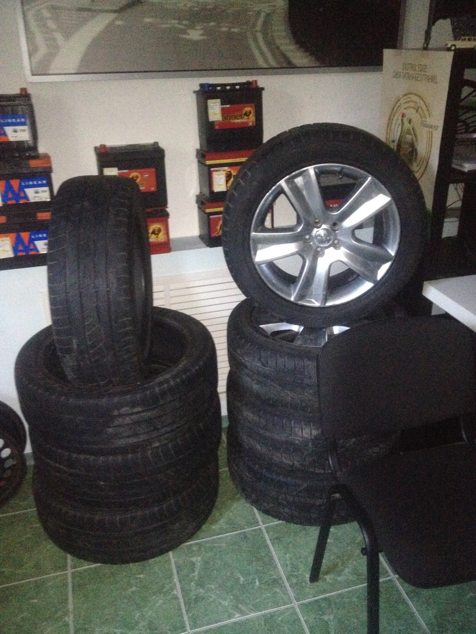 Продаю сток колеса + hakka wr G2 — Subaru Outback (BP), 2,5 л, 2007 ...