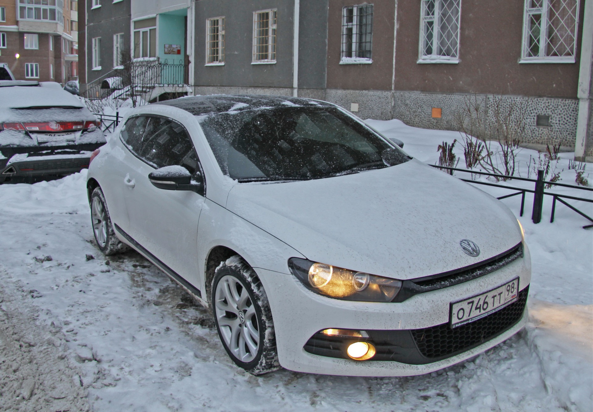 Фаркоп на scirocco