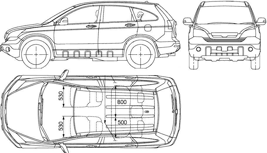 Фото в бортжурнале Honda CR-V (RE)