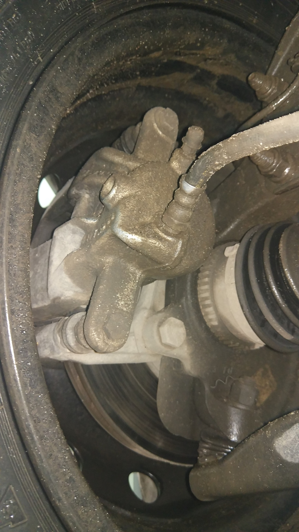 Визит к ОД: стук тормозных суппортов, прошивка приборной панели. — LADA ...