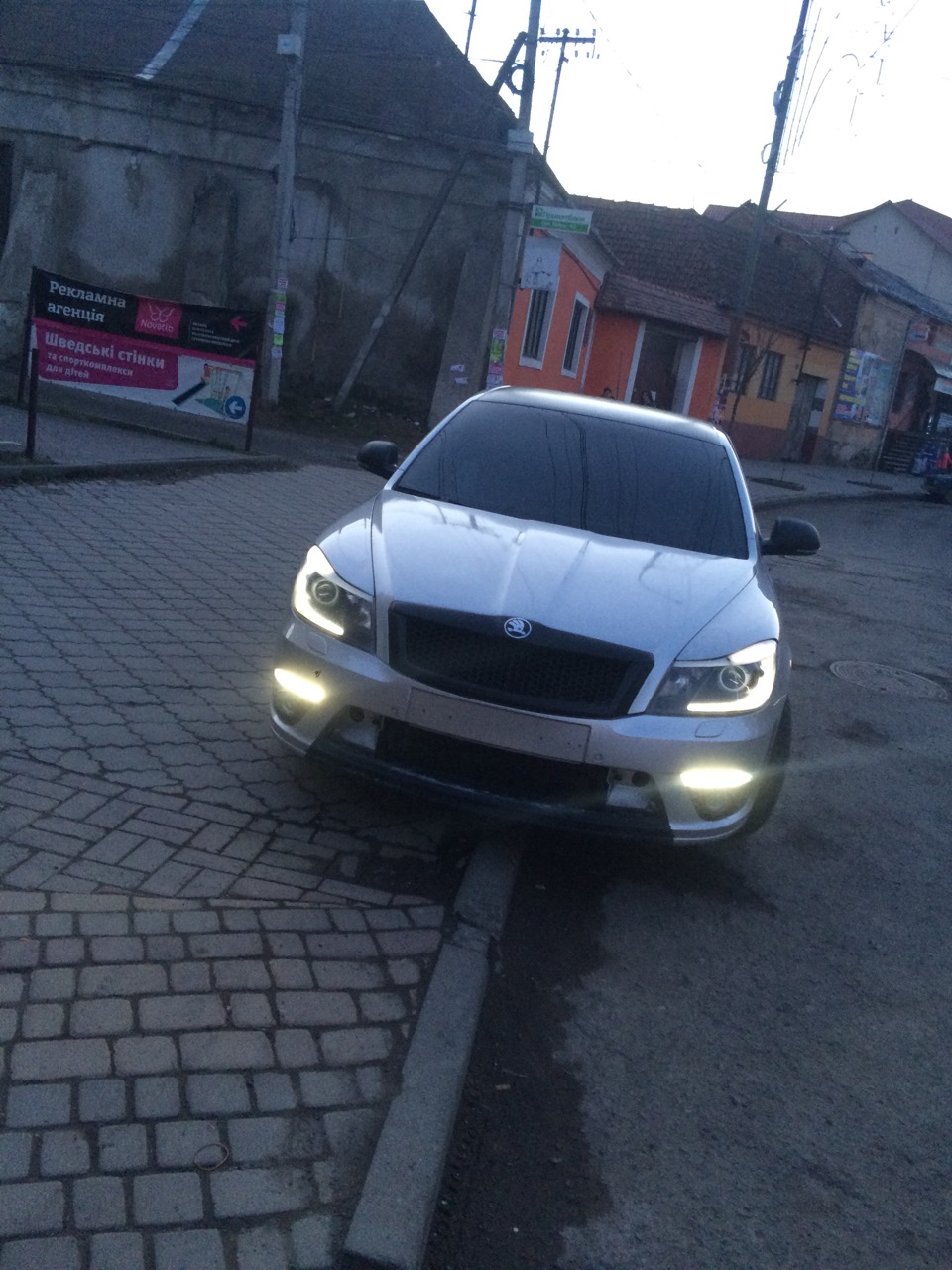 Фари в изначяльний вид — Skoda Octavia RS A5 Mk2, 2 л, 2007 года ...