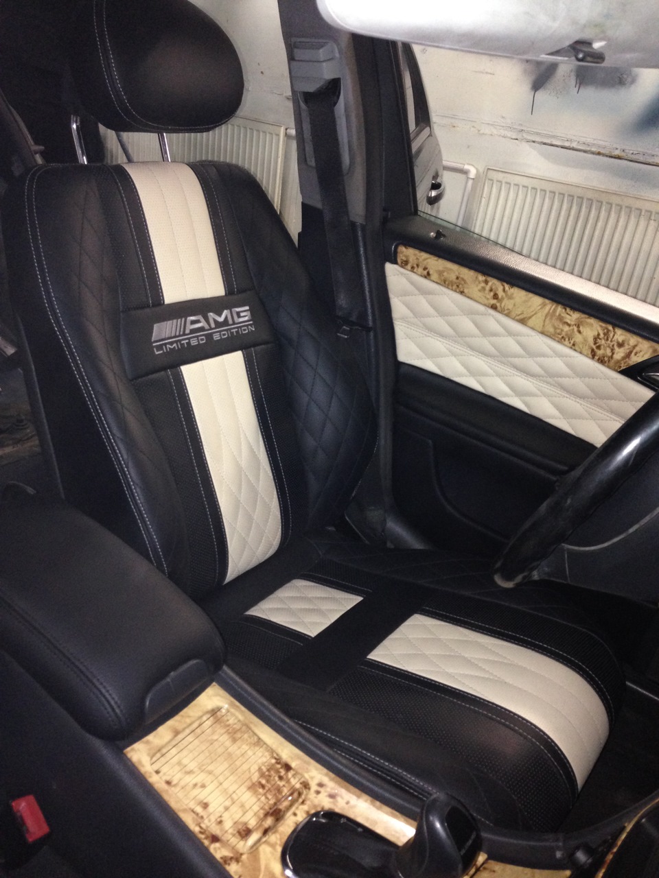 15 — ЭТАП РАБОТ (УСТАНОВКА САЛОНА) — Mercedes-Benz C-class (W203), 2,4 ...