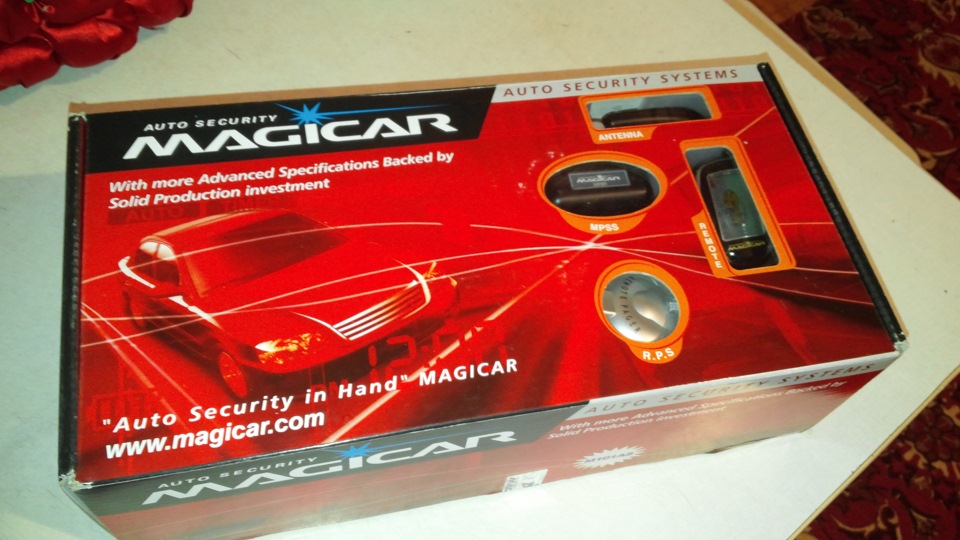 Установка сигнализации Magicar V — Lada 21011, 1,3 л, 1981 года ...