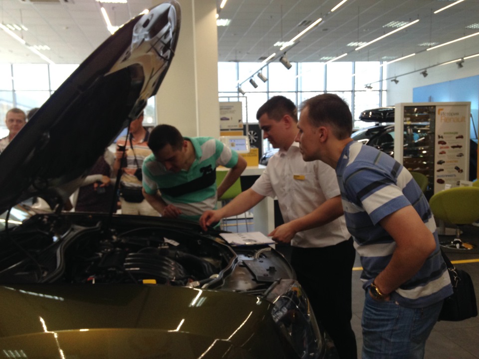 Презентация нового Дастера в Петровском автоцентре Жулебино (ч.1 ...