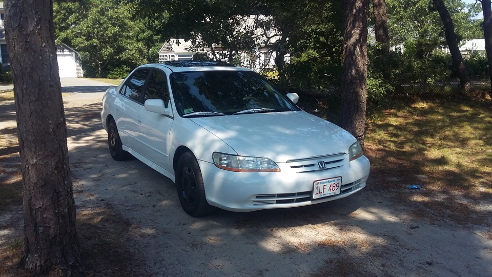 Двойные дворники в цвет любимой. — Honda Accord (7G), 3 л, 2002 года ...