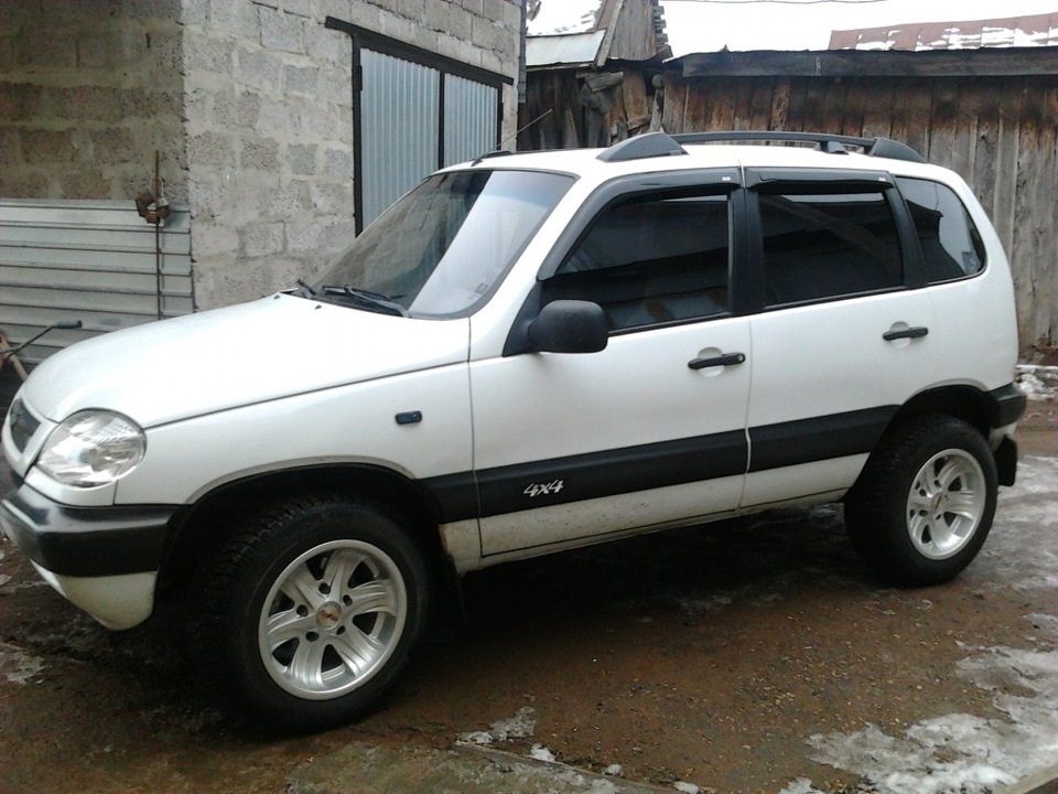 Зимние катки — Chevrolet Niva (1G), 1,7 л, 2004 года | колёсные диски ...