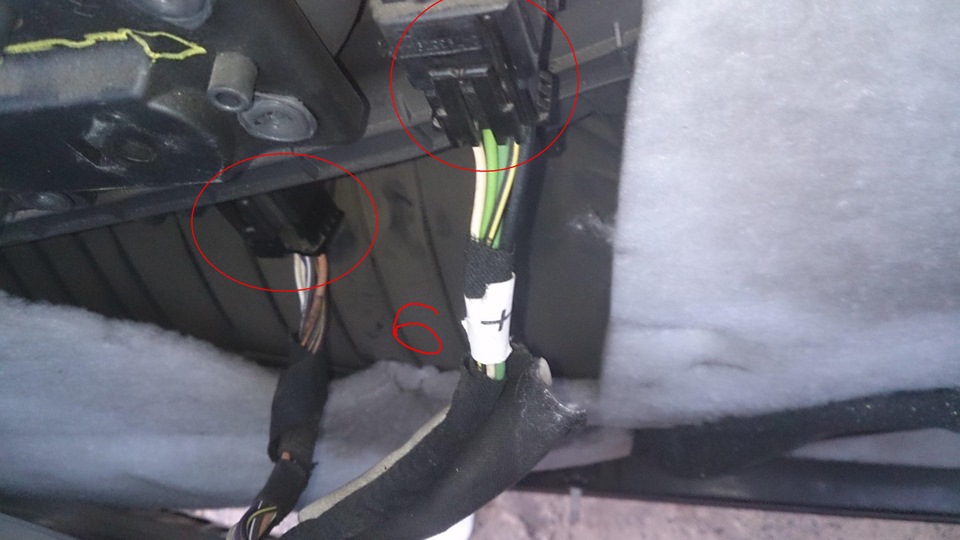 Снятие дверной обшивки и замена дверных ограничителей по причине ...