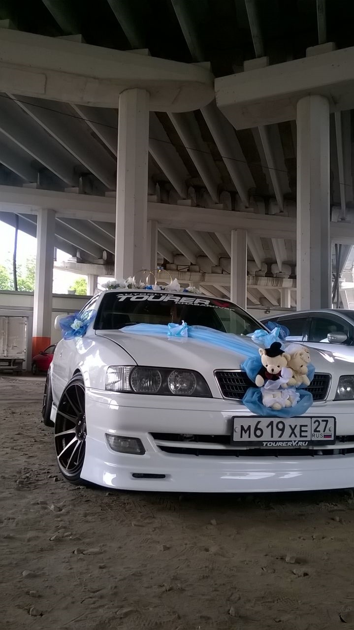 Свадьба свадьба свадьба … — Toyota Chaser (100), 2,5 л, 1997 года |  фотография | DRIVE2