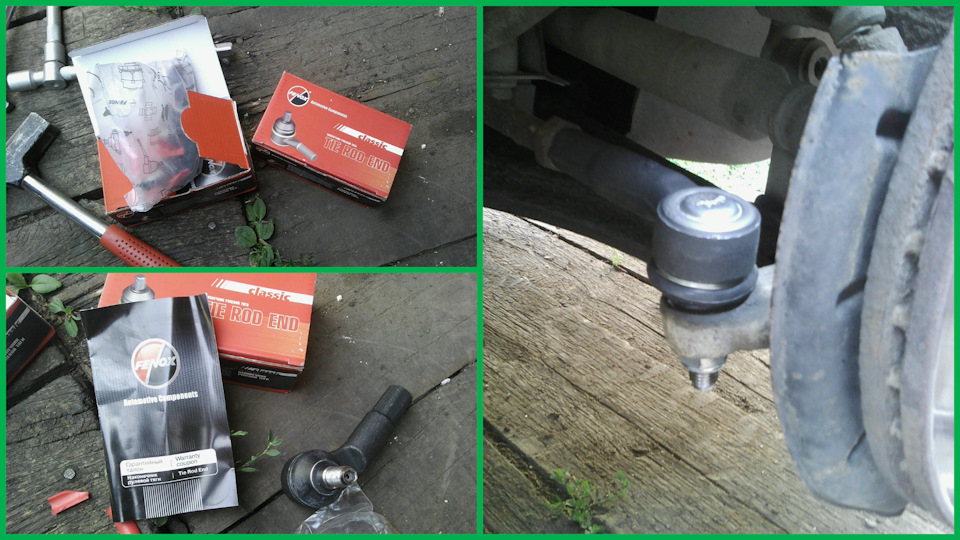 "Сказ о…" наконечниках рулевых тяг — Volkswagen Golf Mk4, 1,6 л, 1999 ...