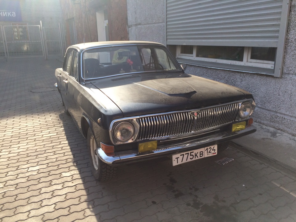 Реставрация эмблемы на решетку радиатора. — ГАЗ 24, 2,4 л, 1985 года ...