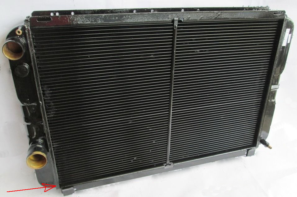 Ремонт радиатора и замена подшипника первичного вала КП, главного ...