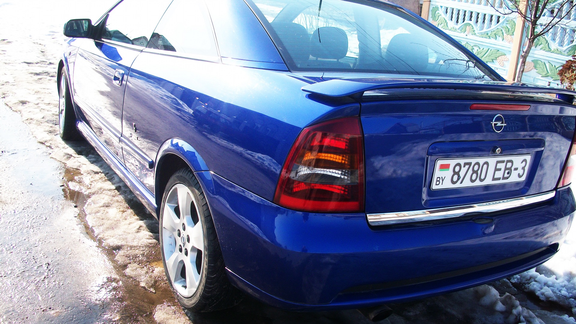 Opel Astra G Coupe 2.2 бензиновый 2002 | Blue Line на DRIVE2