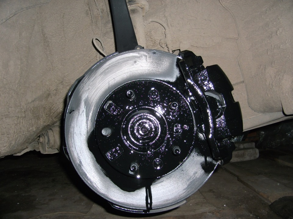 Ржавчина на суппортах и тормозных дисках — Mazda 6 (1G) GG, 1,8 л, 2006 ...