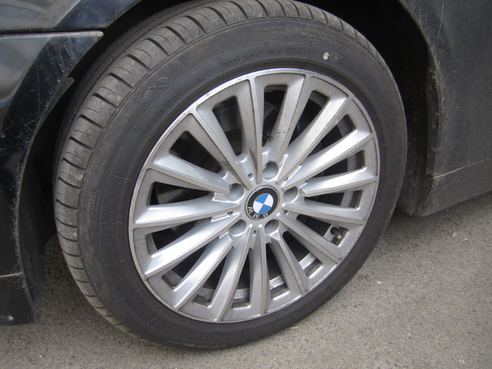 Летняя резина GT Radial Champiro 225/50 r17 — BMW 5 series (E60), 2,5 л ...