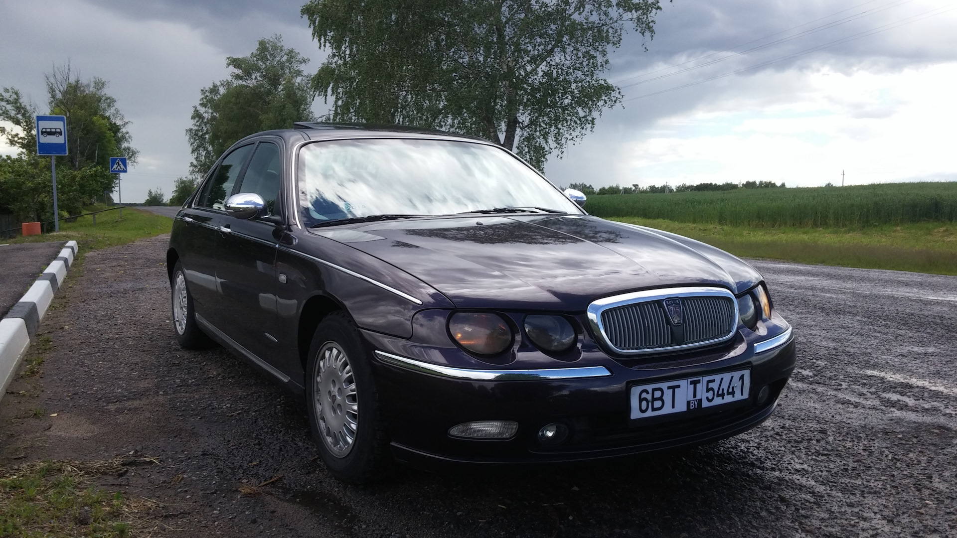 Rover 75 2.5 бензиновый 2000 | Баклажан на DRIVE2