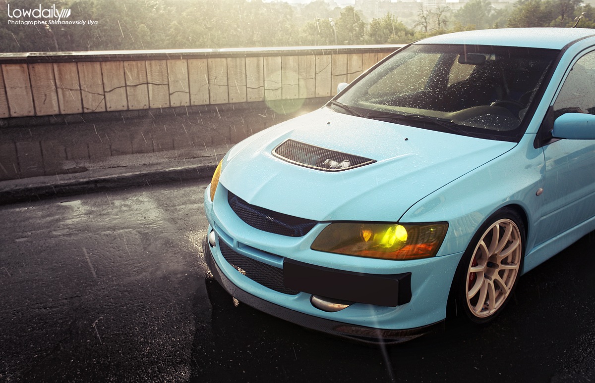 Жвачка После Дождя…Foto by Shim — Mitsubishi Lancer Evolution VIII, 2 л,  2006 года | тюнинг | DRIVE2