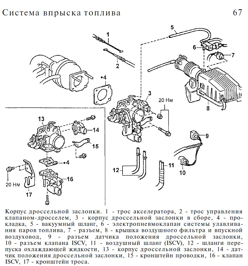 Заслонка на схеме