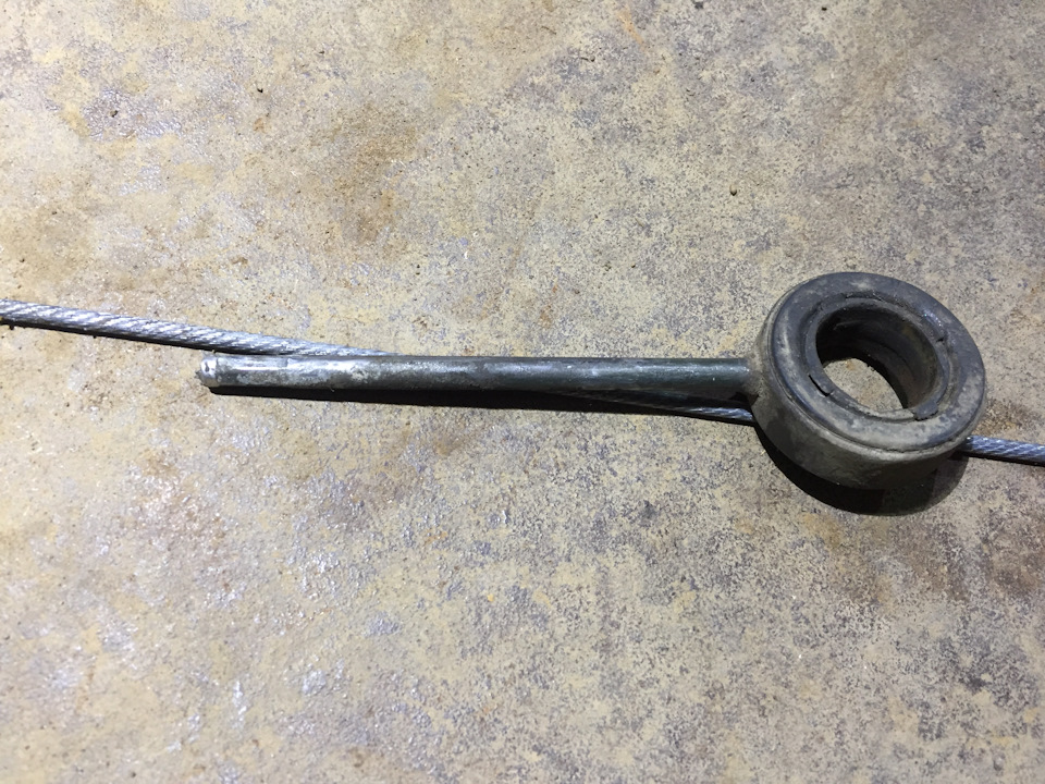 Порвался трос КПП — Mitsubishi Eclipse (3G), 2,4 л, 2001 года ...