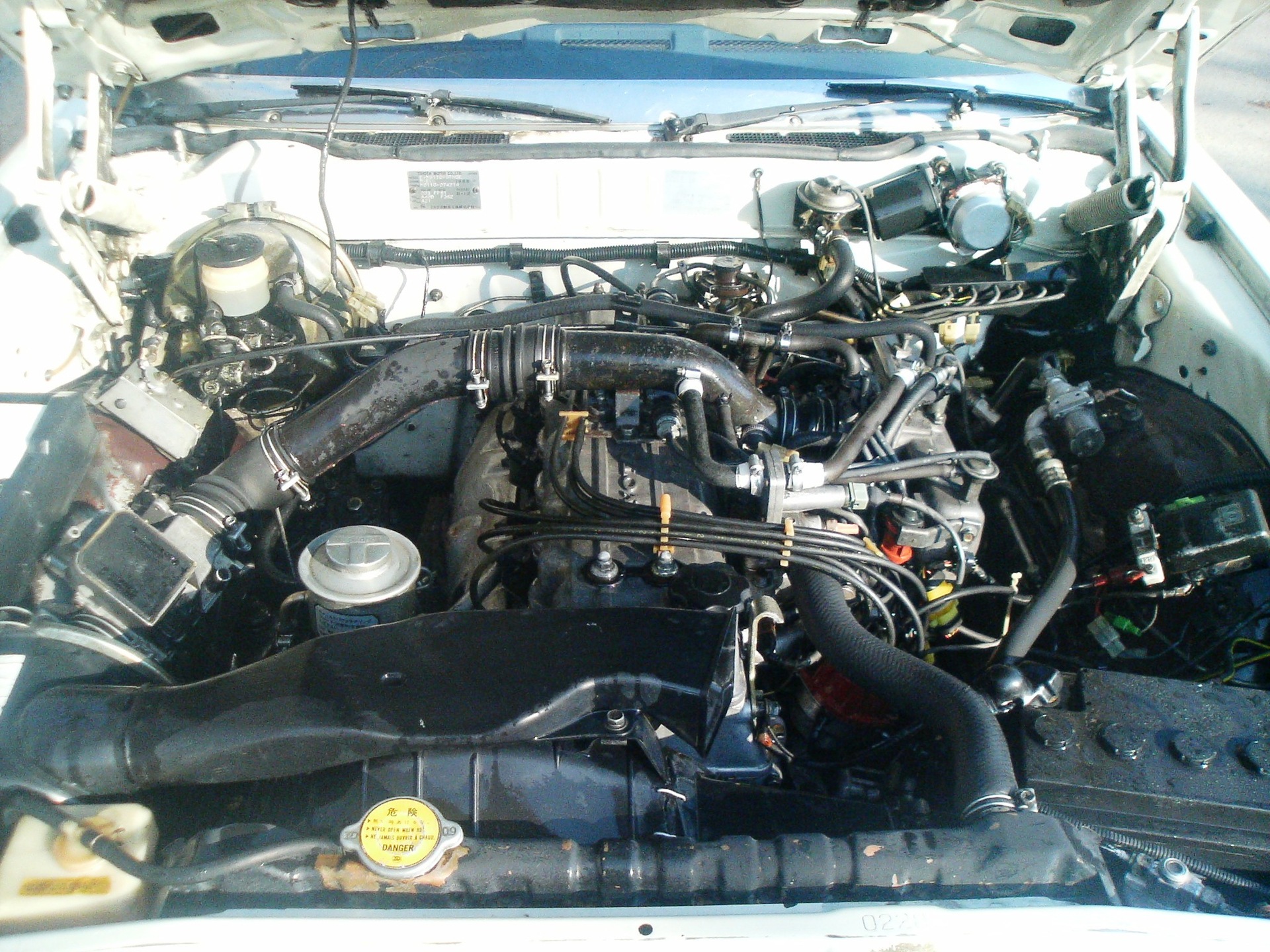 Injector service engine wash - Toyota Crown 20L 1981