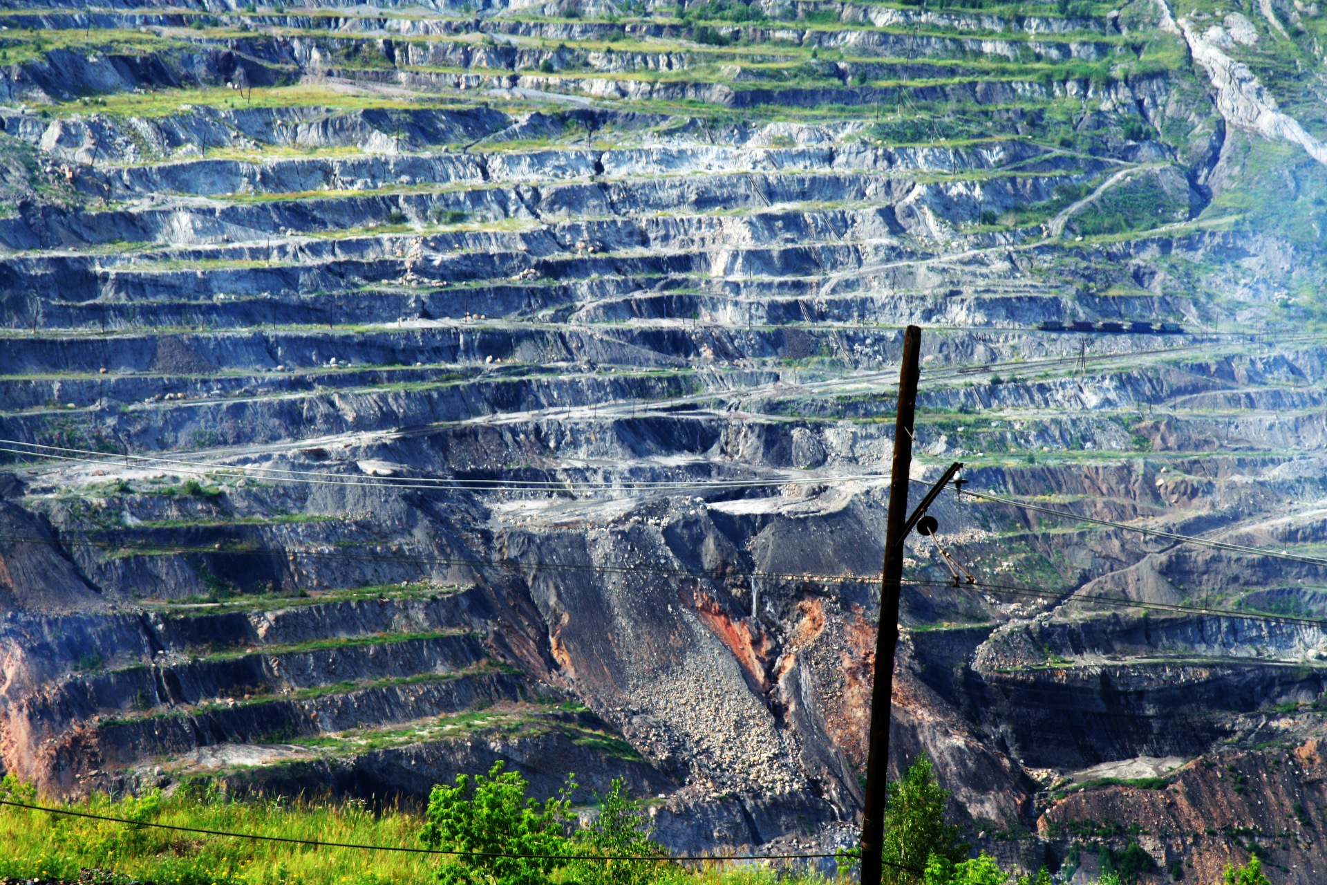 Коркинский разрез фото со спутника