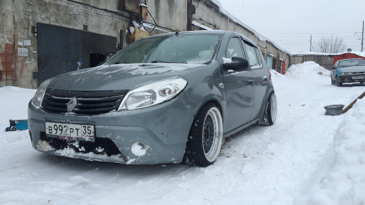 Renault Sandero 1G 1.4 бензиновый 2011 | толстая мышь на DRIVE2