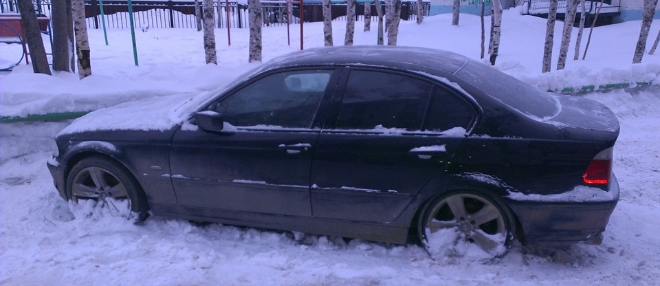 пробило прокладку ГБЦ, антифриз ушел в масло. — BMW 3 series (E46), 1,9 ...