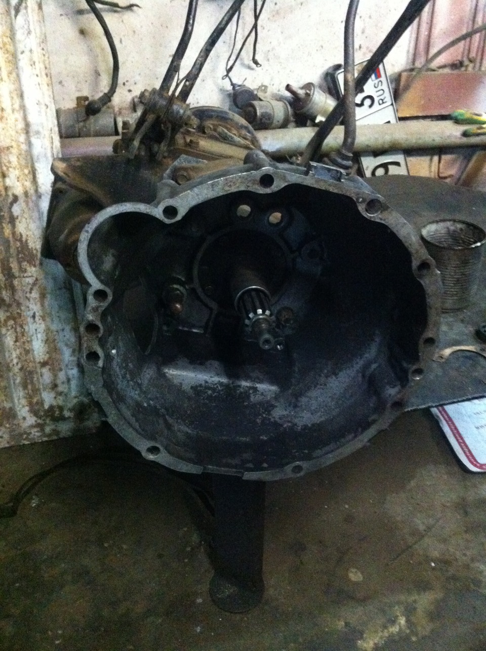 Доработка Кожуха Маховика — УАЗ 469, 2,9 л, 1982 года | своими руками ...