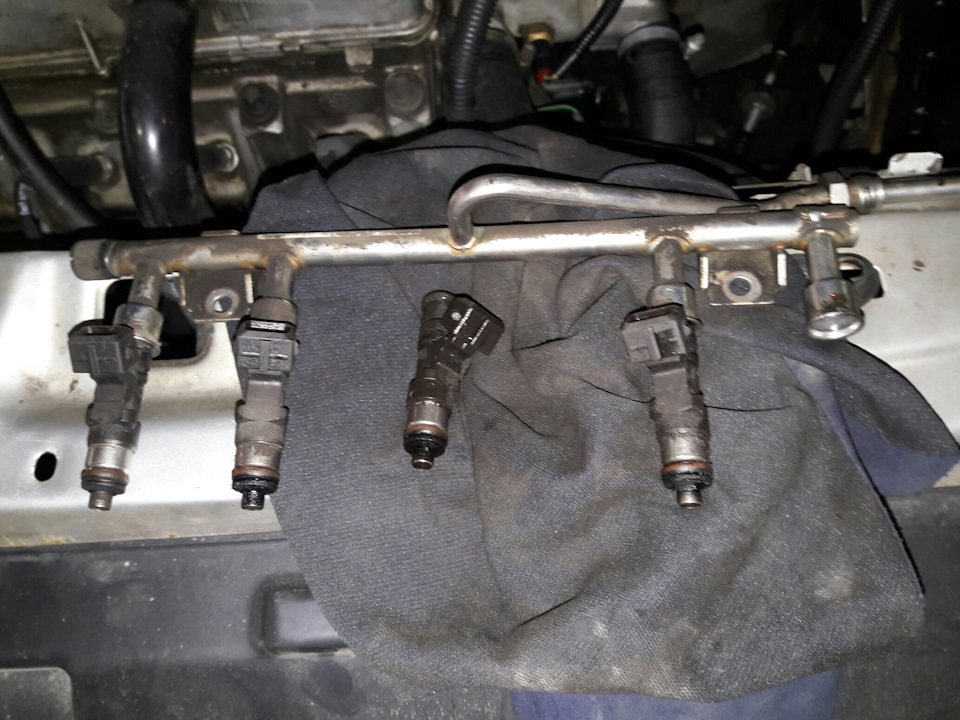 Решил почистить форсунки — Lada 2115, 1,6 л, 2009 года | своими руками ...