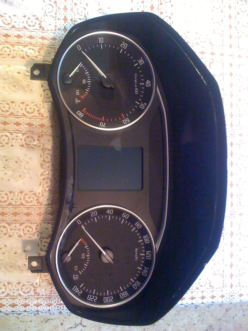 Приборная панель вид спереди — Skoda Octavia A5 Mk2