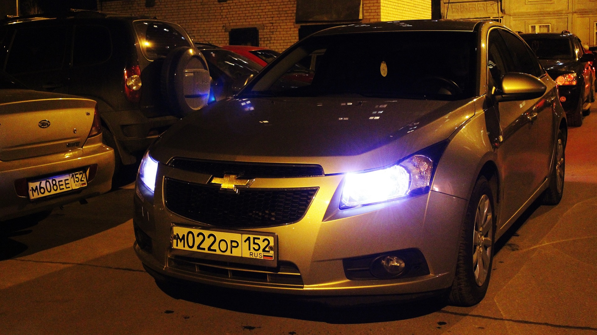 Chevrolet cruze лампы