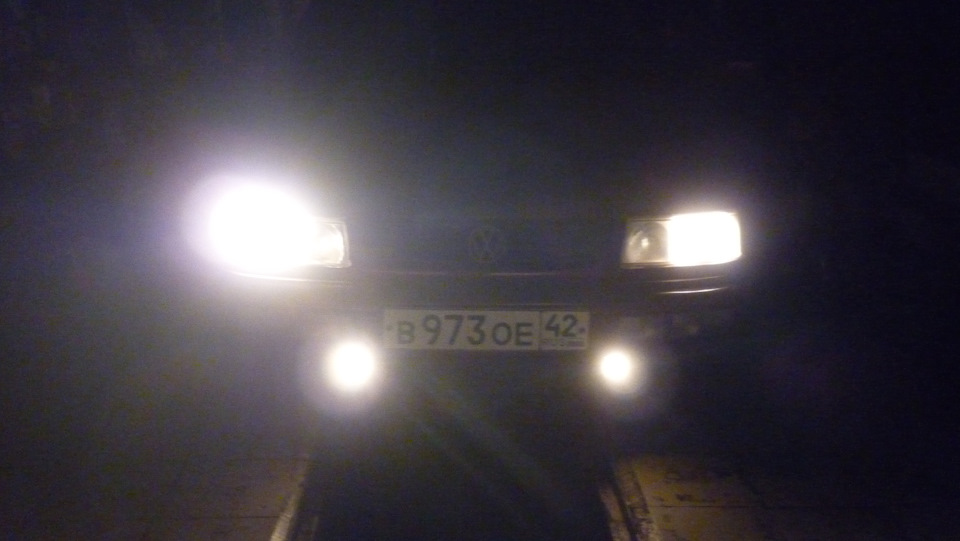 Как светят птф приора — Volkswagen Passat Variant (B4), 1,9 л, 1994 ...