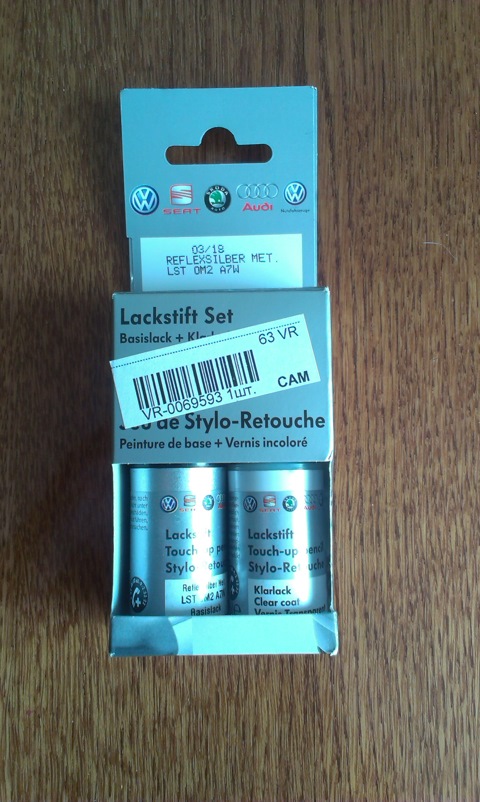 LST0M2A7W Краска REFLEXSILBER- VAG | Запчасти на DRIVE2