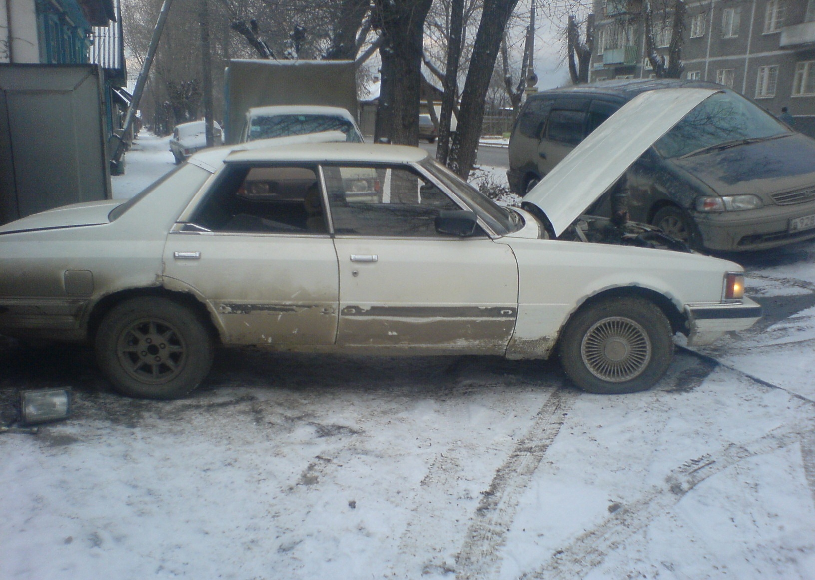 Radiator stove repair - Toyota Cresta 20L 1984