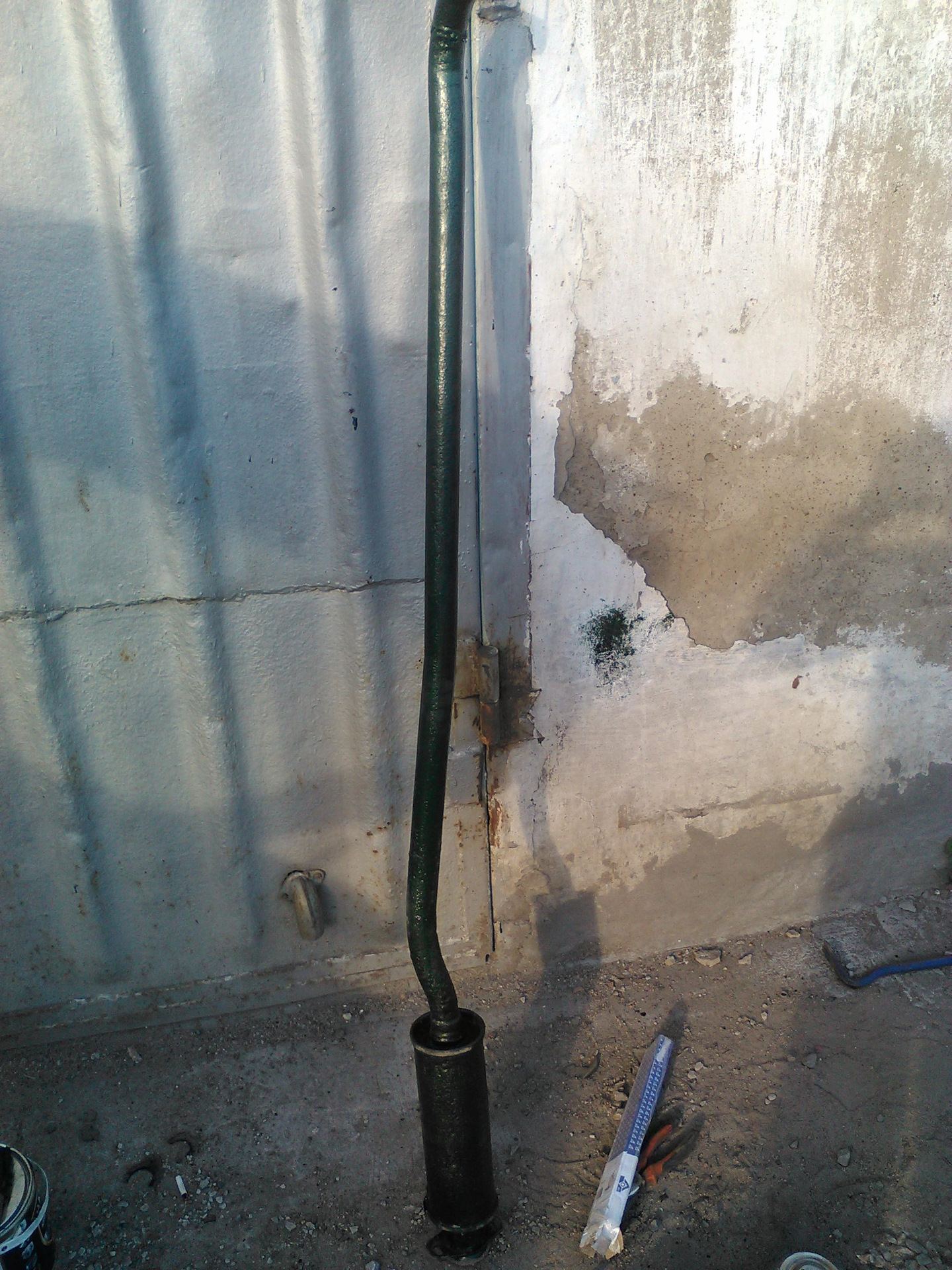 Делаем прямоток из обычного глушителя и немного о расходе — ЗАЗ 1103, 1 ...