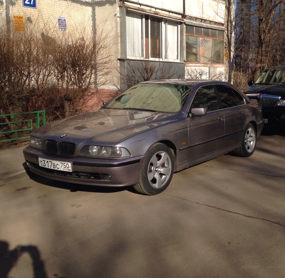 Диски от е60 — BMW 5 series (E39), 2,8 л, 1998 года | колёсные диски ...