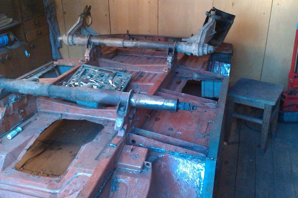 Усиливаем кузов! — ЛуАЗ 969, 1,3 л, 1991 года | кузовной ремонт | DRIVE2