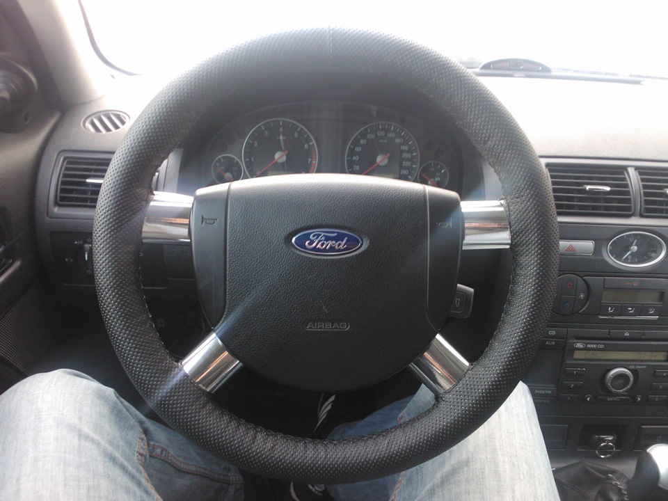 Как снять руль форд мондео 2 Реставрация руля. - Ford Mondeo III, 1,8 л, 2006 года своими руками DRIVE2