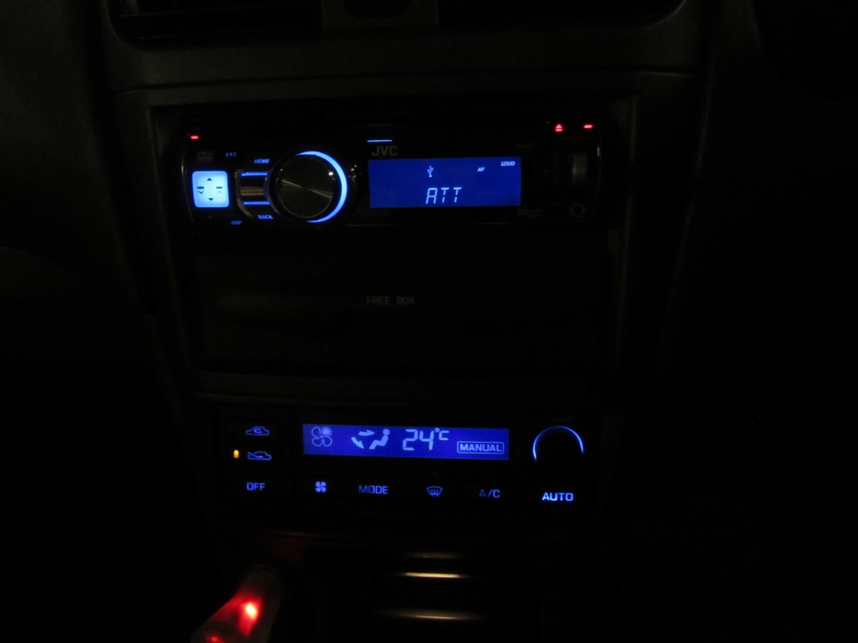 Инверсия жк климата и приборной панели — Nissan Sunny (B15), 1,5 л ...