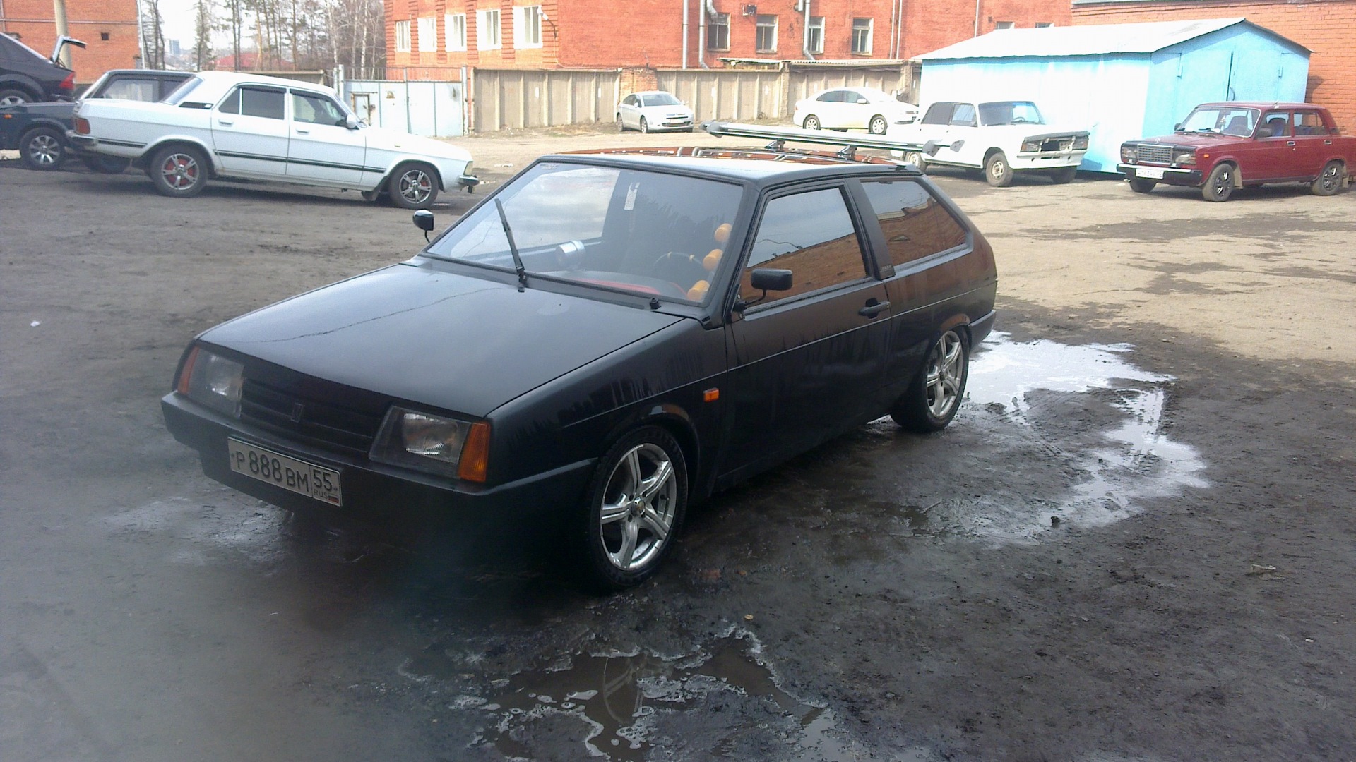 Lada 2108 черная