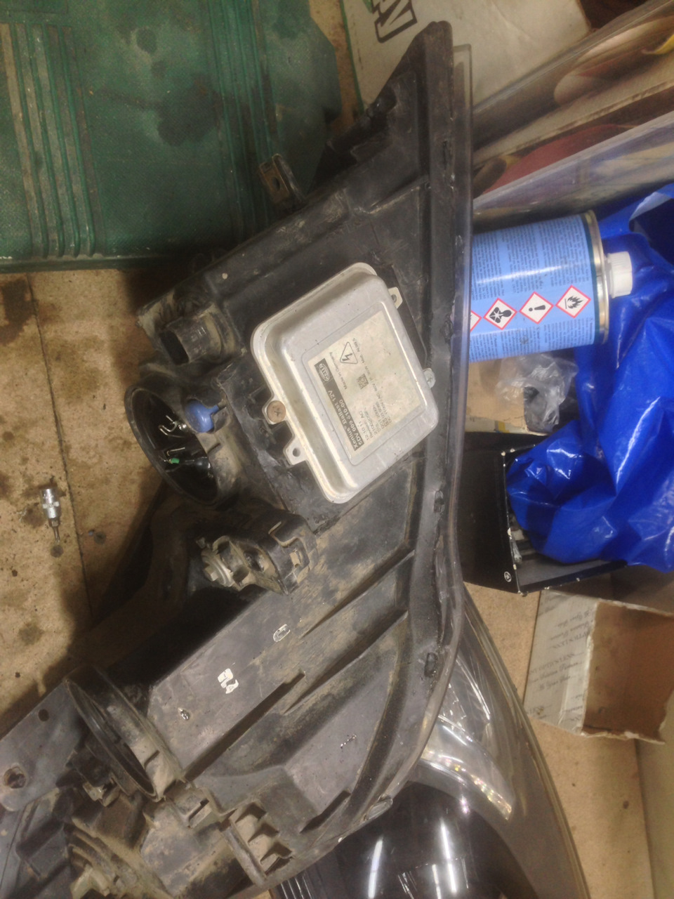 Замена линз Hella 3r на оригинал Hella3 + установка оригинальных блоков ...