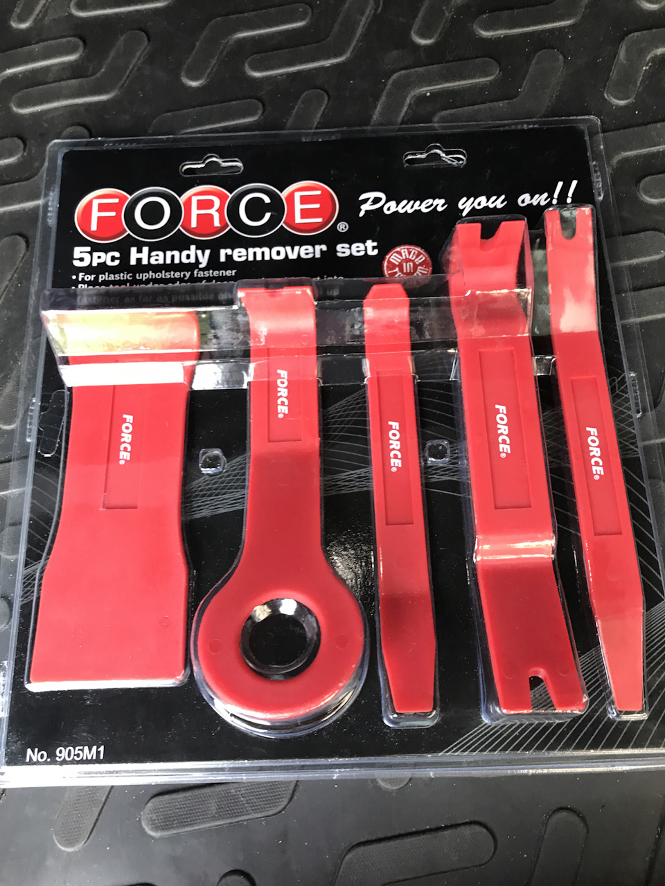 905M1 FORCE Набор съемников обшивки салона 5пр. FORCE | Запчасти на DRIVE2