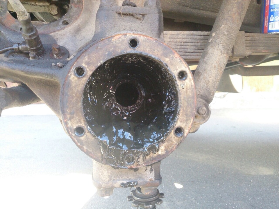 Установка передних дисковых тормозов — УАЗ 469, 2,5 л, 1979 года ...