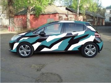 Peugeot 307 в камуфляже