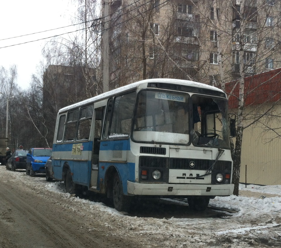 Москва, г.Красногорск, Москворецкий бул., возле дома 18. ПАЗик — Сообщество  «Брошенные Машины» на DRIVE2