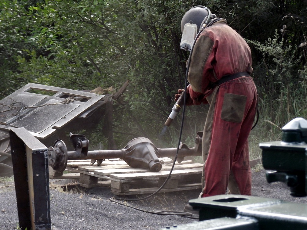 тот самый пескоструйщик — Opel Rekord E