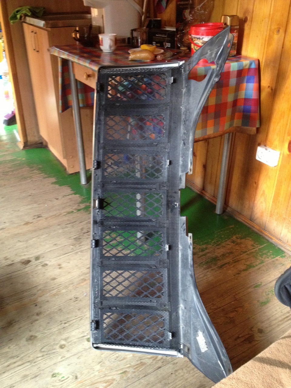 Установил сетку в решетку радиатора — Jeep Grand Cherokee (WK), 3 л ...