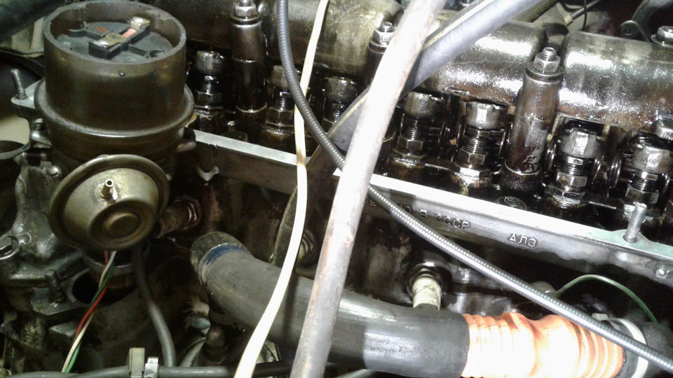 Настройка клапанов, трамблера и карбюратора. — Lada 2107, 1,5 л, 1991 ...