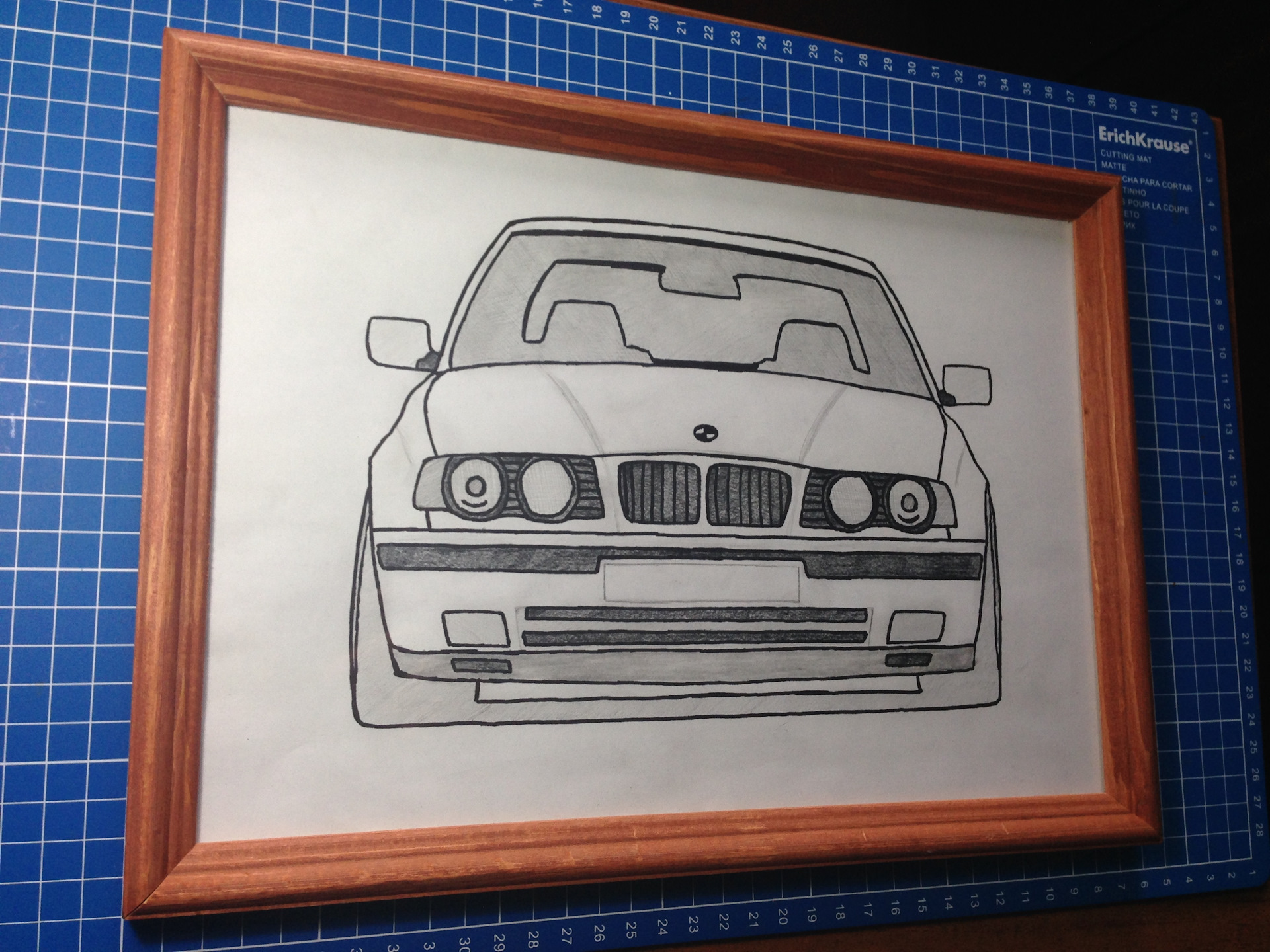 Как нарисовать bmw e34