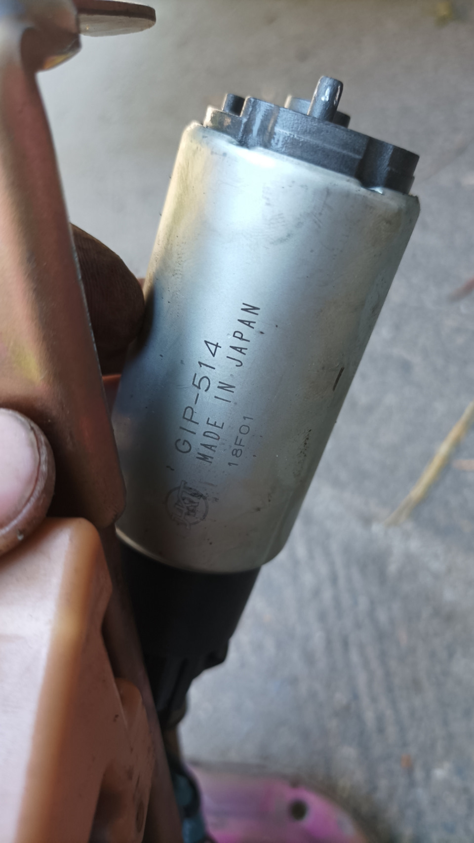 GIP514 Погружной топливный насос в бак HKT GIP-514 (с сеткой) клеммы ...